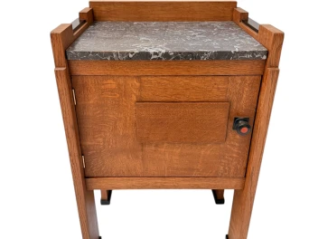 Art Deco Modernist Nightstand or Bedside Cabinet, 1920s